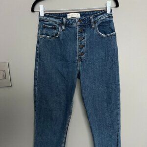 Abercrombie & Fitch Curve Love High Rise Mom Jean